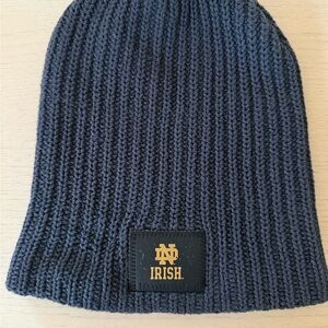 2 Notre Dame Knit Beanies